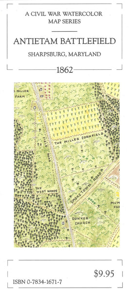 Antietam Battlefield : Sharpsburg, Maryland : 1862 McElfresh Map Co.
