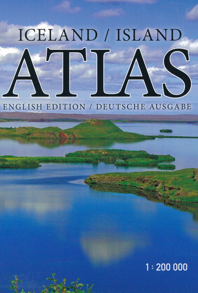 Travel atlas English/German Mál og menning