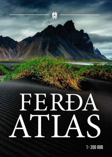 Iceland Atlas 1:200,000 Mál og menning