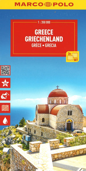 Greece & the islands : mainland, Cyclades, Corfu, Sporades Marco Polo Travel Publishing Ltd