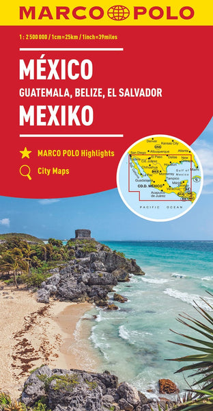 Mexico : Guatemala, Belize, El Salvador Marco Polo Travel Publishing Ltd