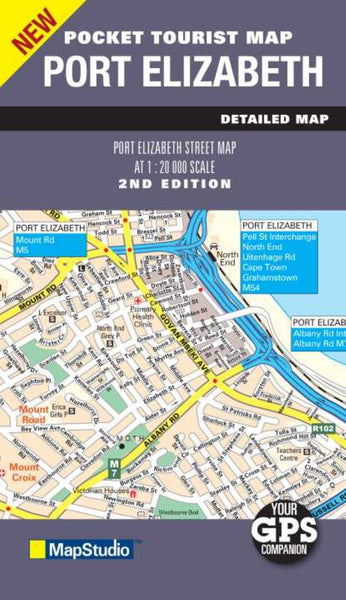 Port Elizabeth city map Map Studio