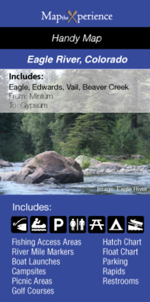 Eagle River, Colorado Fishing Map MaptheXperience