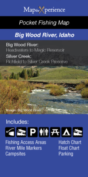Bigwood River/Silver Creek, Idaho Fishing Map MaptheXperience