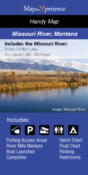 Missouri River, Montana Fishing Map MaptheXperience