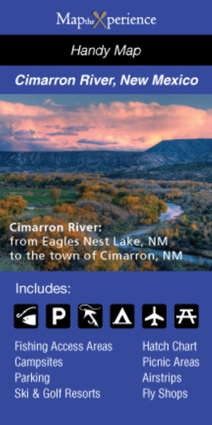 Cimarron River, New Mexico Fishing Map MaptheXperience