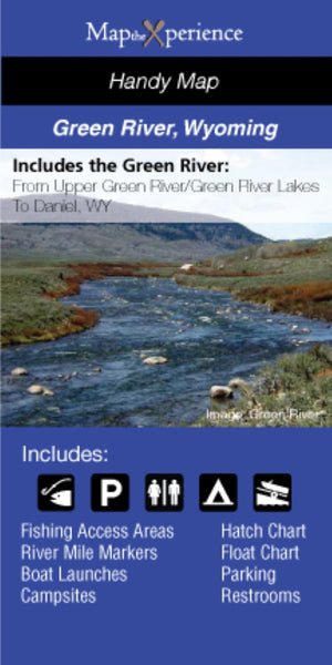Green River, Wyoming Fishing Map MaptheXperience