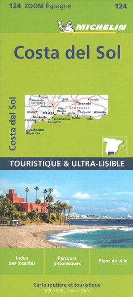 Spain : Costa Del Sol (124) Map Michelin Maps and Guides