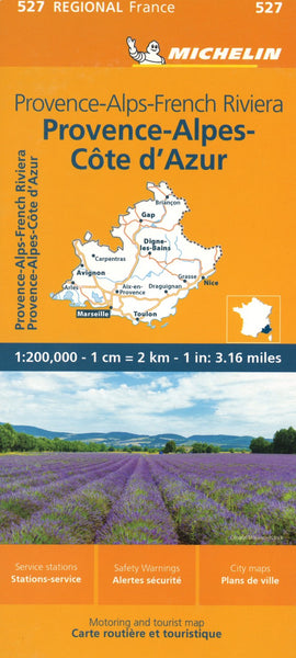 Provence-Alps-French Riviera Michelin Maps and Guides