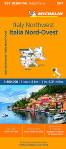 Italy : northwest Road Map