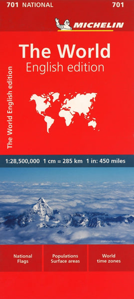 The world : English edition Michelin Maps and Guides