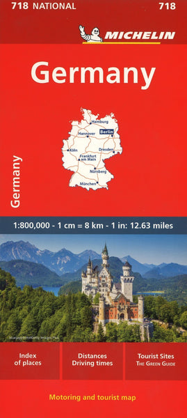 Germany Road Map Michelin Maps and Guides