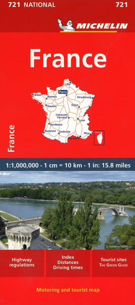 France Road Map Michelin Maps and Guides