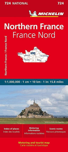 Northern France Road Map Michelin Maps and Guides