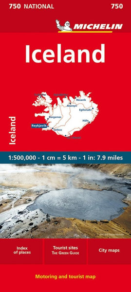 Iceland Road Map Michelin Maps and Guides