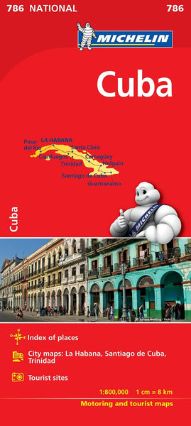 Cuba Road Map Michelin Maps and Guides