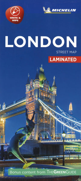 London : laminated street map Michelin Maps and Guides