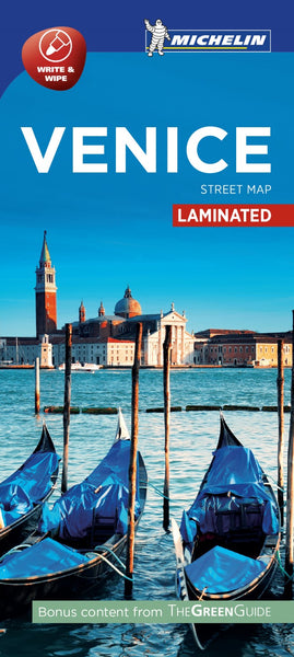 Venice Laminated Street Map Michelin Maps and Guides