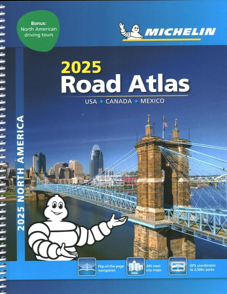 USA, Mexico, & Canada Road Atlas Michelin Maps and Guides
