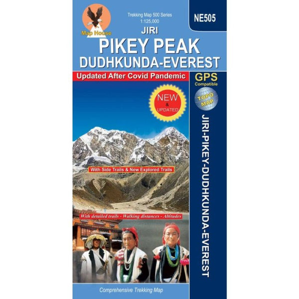 Jiri-Pikey-Everest : Dudhkunda-Pikey Cultural & Renjo Pass Trail Trekking Map Himalayan MapHouse Pvt. Ltd