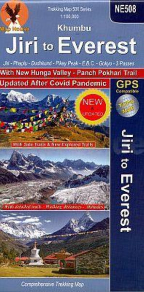 Khumbu : Jiri to Everest Himalayan MapHouse Pvt. Ltd