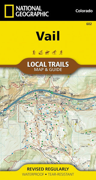 Vail Map [Local Trails] National Geographic Maps