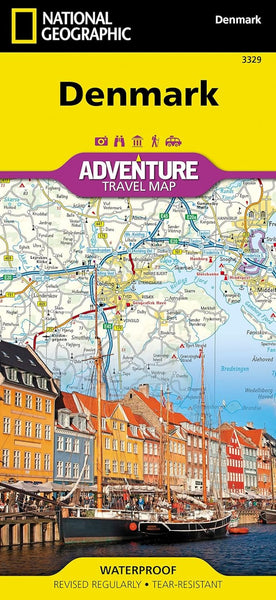 Denmark Adventure Map 3329 National Geographic Maps