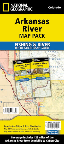 Arkansas River [Map Pack Bundle] National Geographic Maps