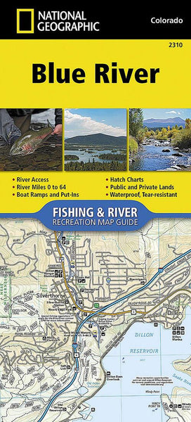 Blue River Map Guide National Geographic Maps