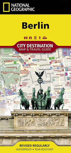 Berlin, Germany DestinationMap National Geographic Maps