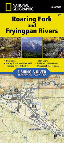 Roaring Fork, Frying Pan National Geographic Maps