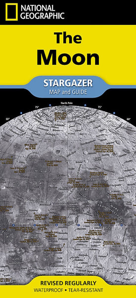 Moon [Stargazer folded] Map National Geographic Maps