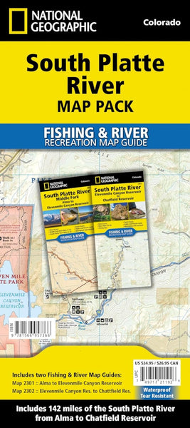 South Platte River [Map Pack Bundle] National Geographic Maps