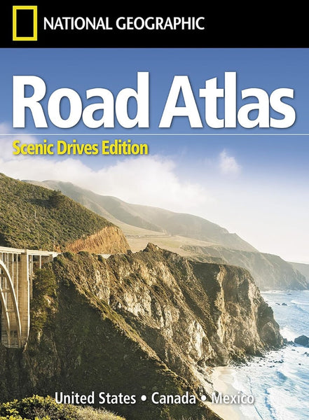 Road Atlas 2025: Scenic Drives Edition [United States, Canada, Mexico] National Geographic Maps