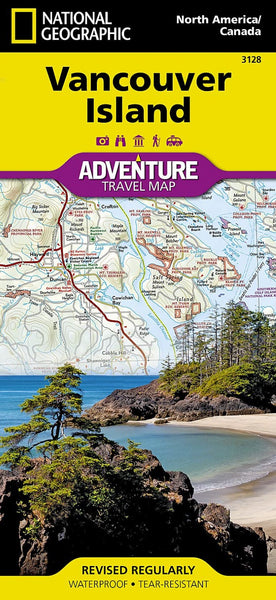 Vancouver Island Map National Geographic Maps