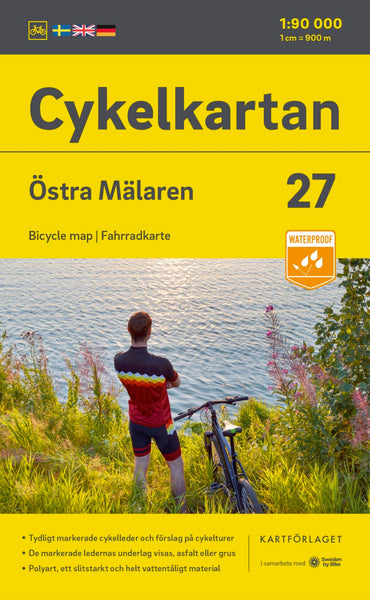 Cykelkartan Blad 27: Östra Mälaren Norstedts