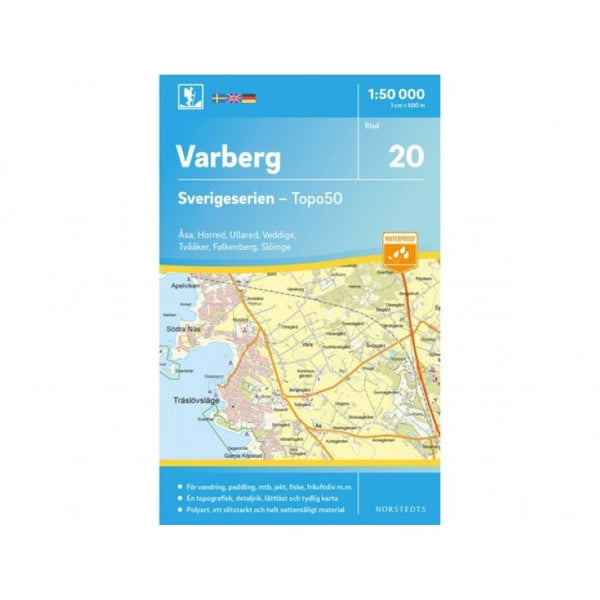 20 Varberg Sverigeserien Topo50 Norstedts