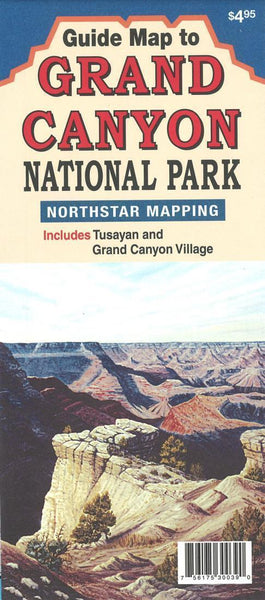 Guide map to : Grand Canyon National Park North Star Mapping