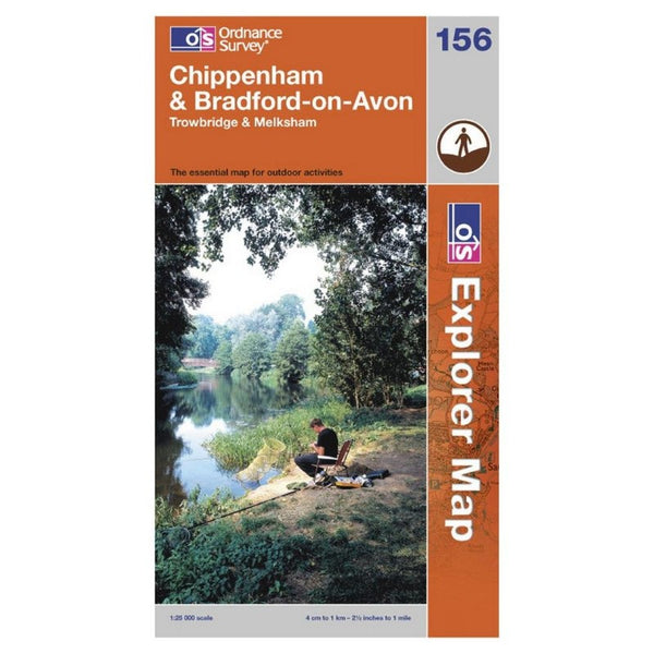 Chippenham & Bradford-on-Avon : OS Explorer Map Ordnance Survey