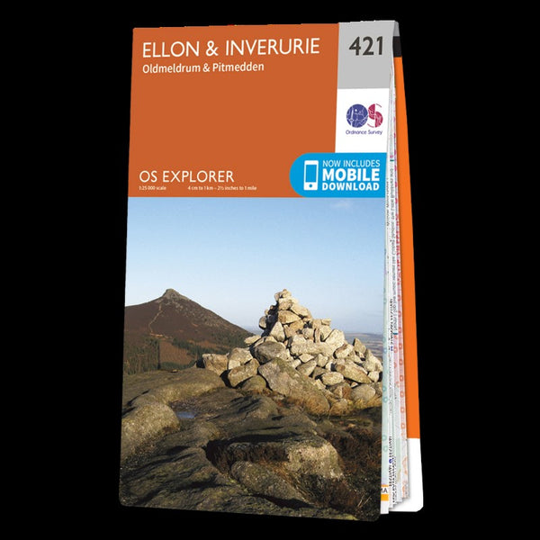 Ellon & Inverurie - OS Explorer Map 421 (Oldmeldrum & Pitmedden) Ordnance Survey