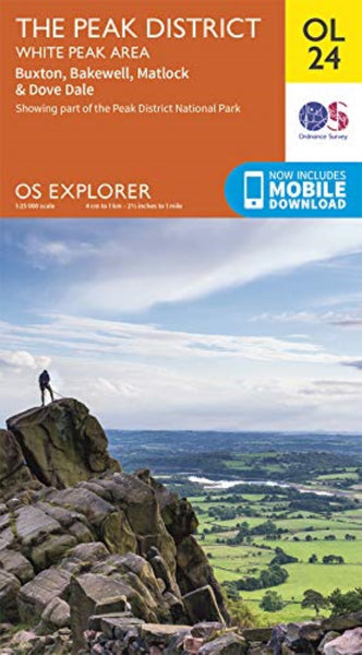 The Peak District - White Peak area : OS Explorer Map Outdoor Leisure Ordnance Survey