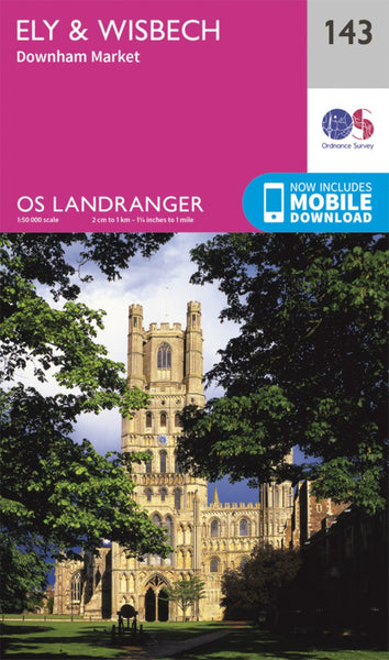 Ely & Wisbech Landranger Map Ordnance Survey