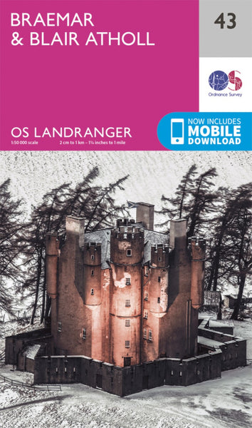 Braimar & Blair Atholl Landranger Map Ordnance Survey