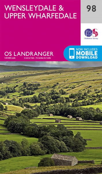 Wensleydale & Upper Wharfedale Landranger Map Ordnance Survey