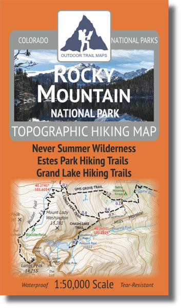 Rocky Mountain National Park 1:50k Outdoor Trail Maps LLC