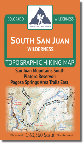 South San Juan Wilderness Outdoor Trail Maps LLC