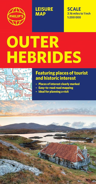 Philips Outer Hebrides Leisure and Tourist Map Philip's