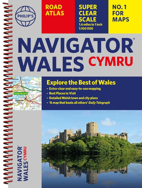 Philip's Navigator Wales Road Atlas Philip's