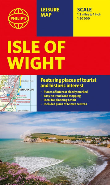 Isle of Wight Leisure Map Philip's