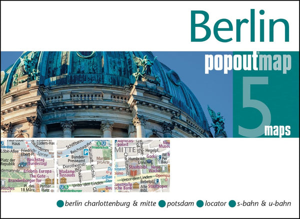 Berlin : popoutmap : 5 maps | Map Geek.com